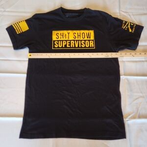 Grunt Style Sh*t Show Supervisor T-Shirt - Black